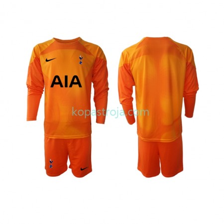 Billiga Fotbollströjor Tottenham Hotspur Målvakt Barn Borta tröja 2022/23 Långärmad